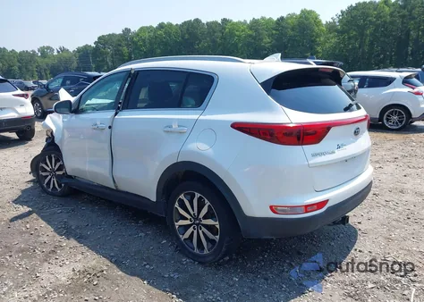 2017 Kia Sportage Ex from USA, damaged, VIN KNDPN3AC9H7037786